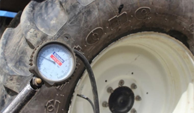 pneu tracteur sans pression